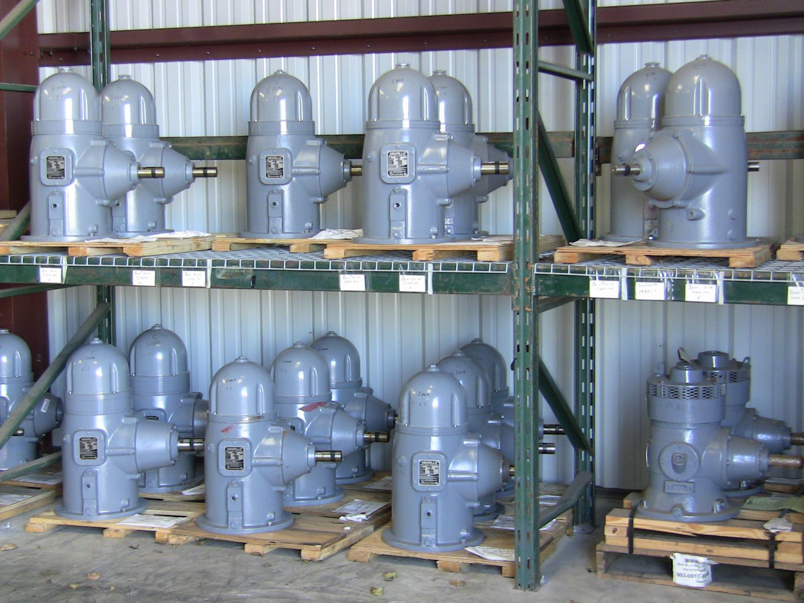 Gear Drive Inventory